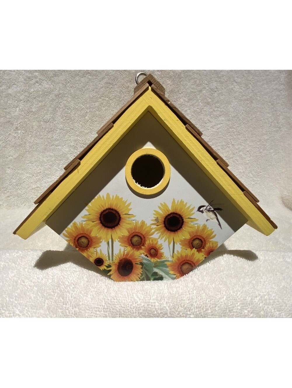 Home Bazaar Architectural Victorian Cottage Design Sunflower Birdhouse